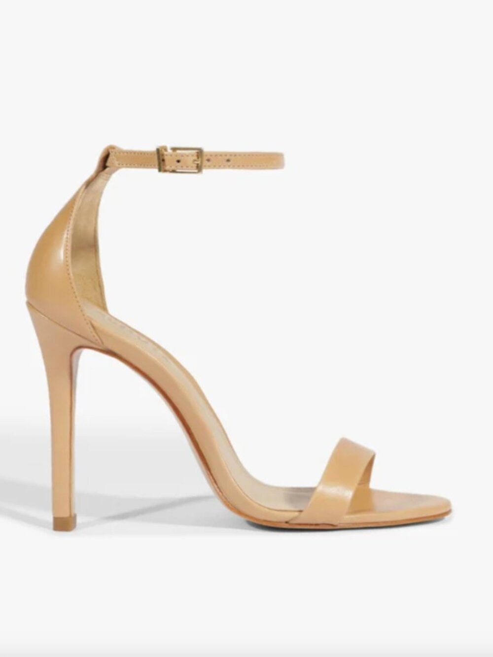 Stuart Weitzman Patent Leather Ankle Strap - 7.5